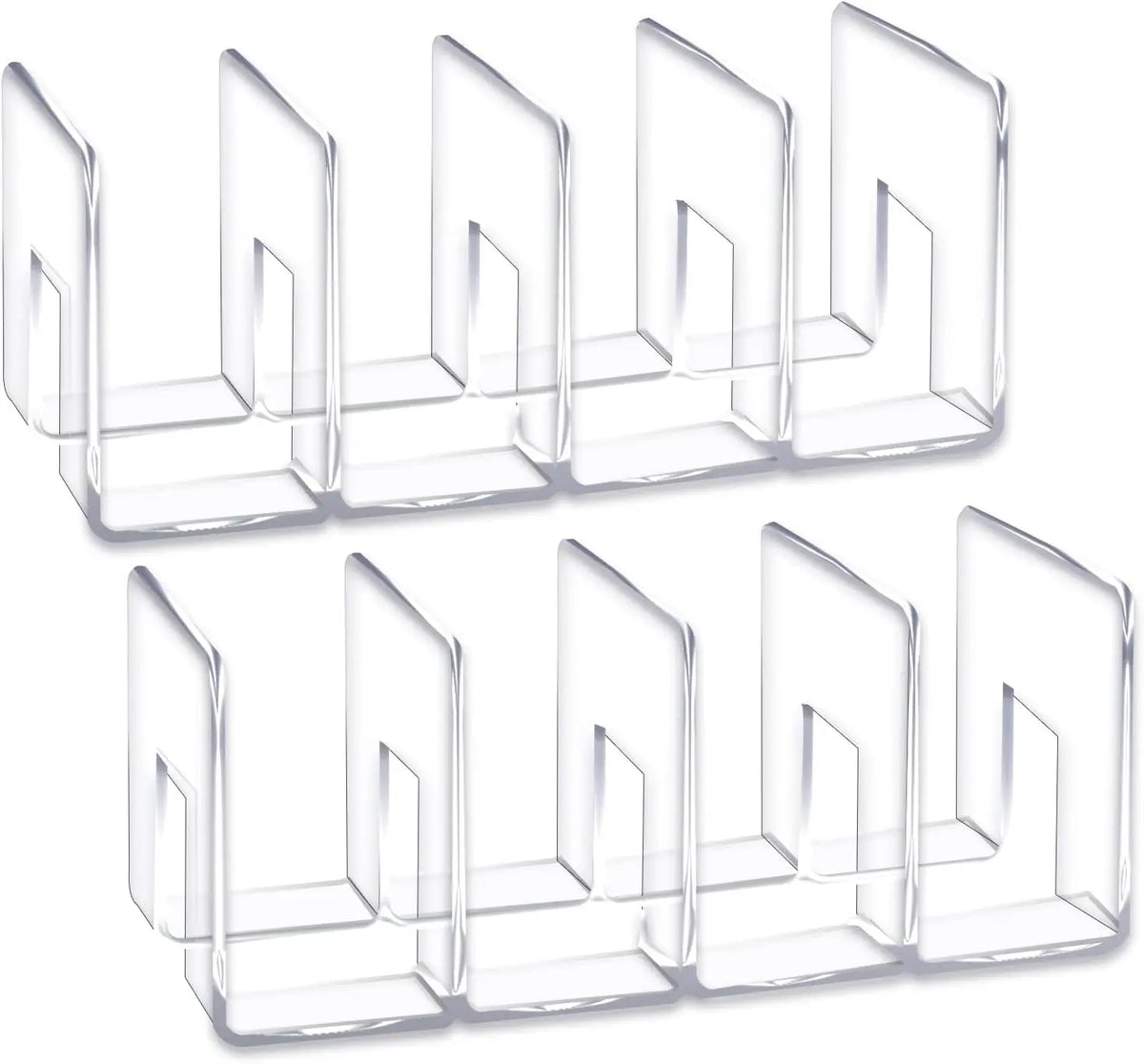 Clasificador de Archivos de Escritorio Acrílico Transparente