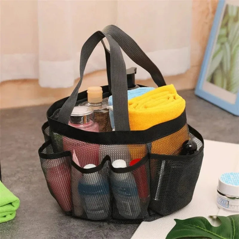 Bolsa de Malla Portátil para Ducha y Playa