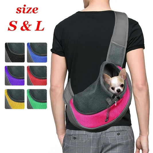 Mochila Bandolera de Viaje para Mascotas