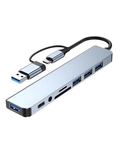 Hub USB-C 3 en 1 con PD 100W, HDMI 4K y USB 3.0