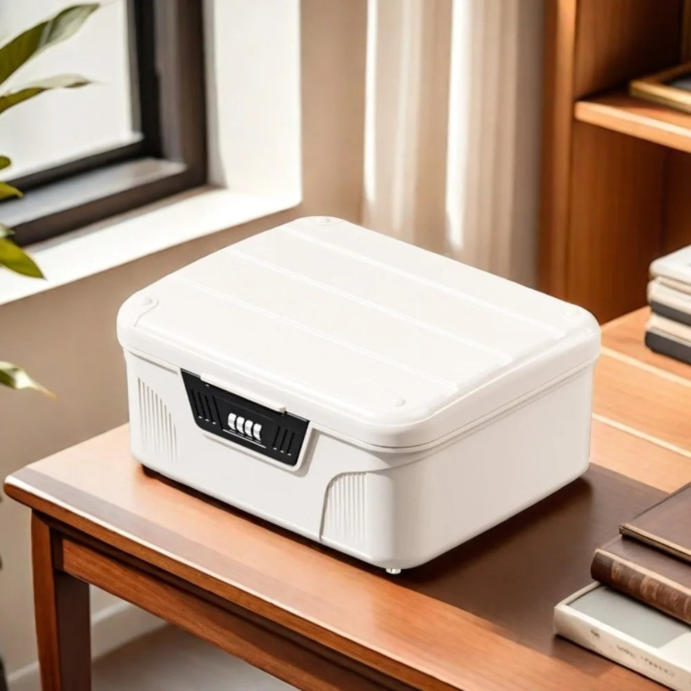 Portable Security Storage Box for Cash, Documents and Jewelry