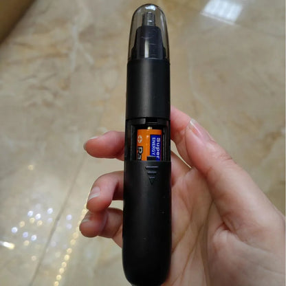 Electric Nose Hair Trimmer Implement Shaver Clipper Men Women Ear Neck Eyebrow Trimmer Shaver Man Clean Trimer Razor Remover Kit