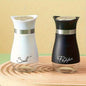 Glass Salt and Pepper Shaker Set, Condiment Organizer