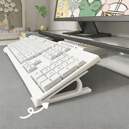 Ergonomic Keyboard Height Increasing Stand, Anti Slip Universal Stand, Multi-Color Optional, Office Gaming Specific