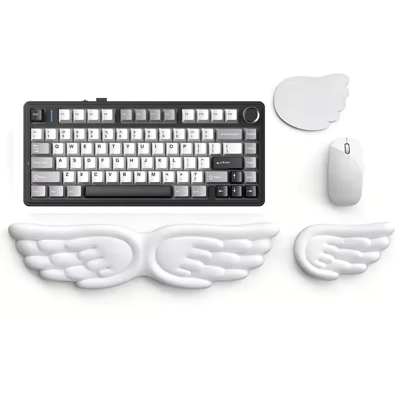 Reposamuñecas Mecánico para Teclado y Mouse