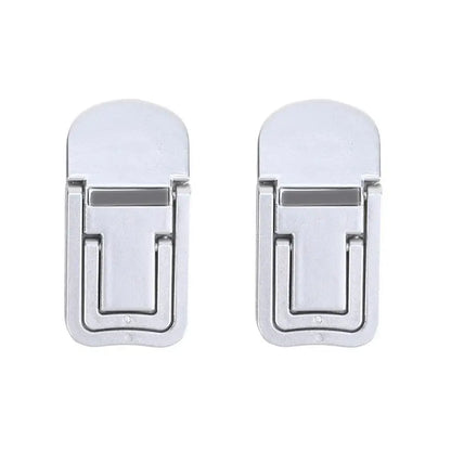 2PCS Mini Foldable Laptop Stand Portable Computer Keyboard Riser with 2 Adjustable Angles Self-Adhesive Invisible Notebook Stand