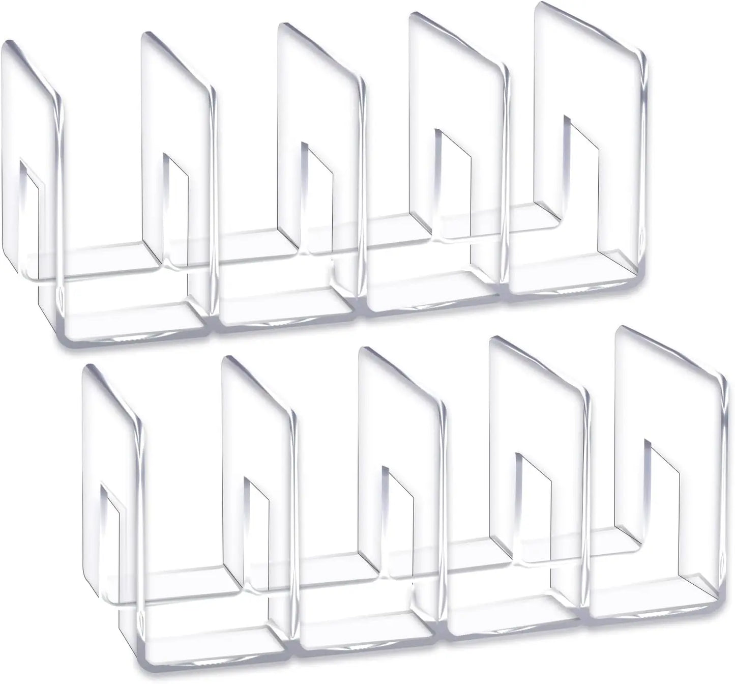 Clasificador de Archivos de Escritorio Acrílico Transparente