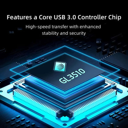 Hub USB 3.0 de 4 Puertos, Cable Largo de 120cm